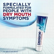 Biotene Original Sugar Free Fluoride Toothpaste for Dry Mouth, Fresh Mint, 4.3 Oz