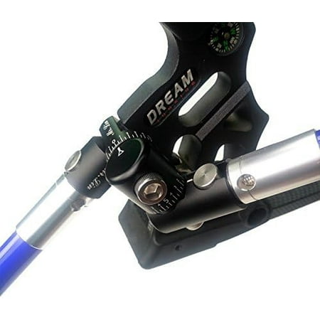 Archery Single Side V-Bar Quick Disconnect Mount Adjustable Bow Rod Stabilizer Outdoor Sports Tool