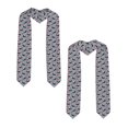 thumbnail image 2 of Logiee Christmas Hat Dachshund Print Unisex Adult Graduation Stole Shawl 72" Long for Academic Commencements Shawl-Sharp Corner, 2 of 7