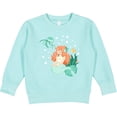 thumbnail image 2 of Inktastic Cute Mermaid Toddler Sweatshirt, 2 of 4