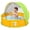 Yellow-green, variant on Blue-yellow 3 In 1 Pop Up Ball Pit Tent Paddling Pool Indoor Outdoor Activity Toy