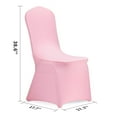 thumbnail image 2 of 6/12/25 pcs Stretch Spandex Chair Cover for Wedding Party Dining Banquet Event, 2 of 7