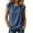 Navy, variant on Diufon Summer Tank Tops for Women Floral Embroidered Cap Sleeve Crewneck Blouse Casual Beach Vacation Shirts
