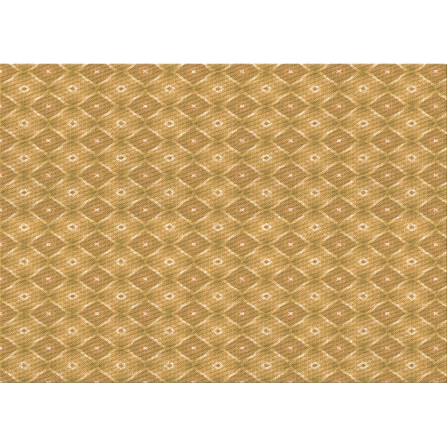 Ahgly Company Tapis d'Intérieur Lavables à la Machine Rectangulaires Transitionnels Orange à Bière, 8' x 12''
