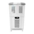 thumbnail image 4 of MIYIOKON Multi-layer Laundry Basket on Wheels, PP Clothes Storage Basket with Detachable Baskets, 2-layer, 4 of 18