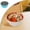 Red, variant on Dual-Chamber Pistachio Bowl with Shell Storage, Peanut Bowl with Shell Holder, Durable Snack Serving Bowl for Pistachios, Peanuts, Hazelnut, Nuts Fruits