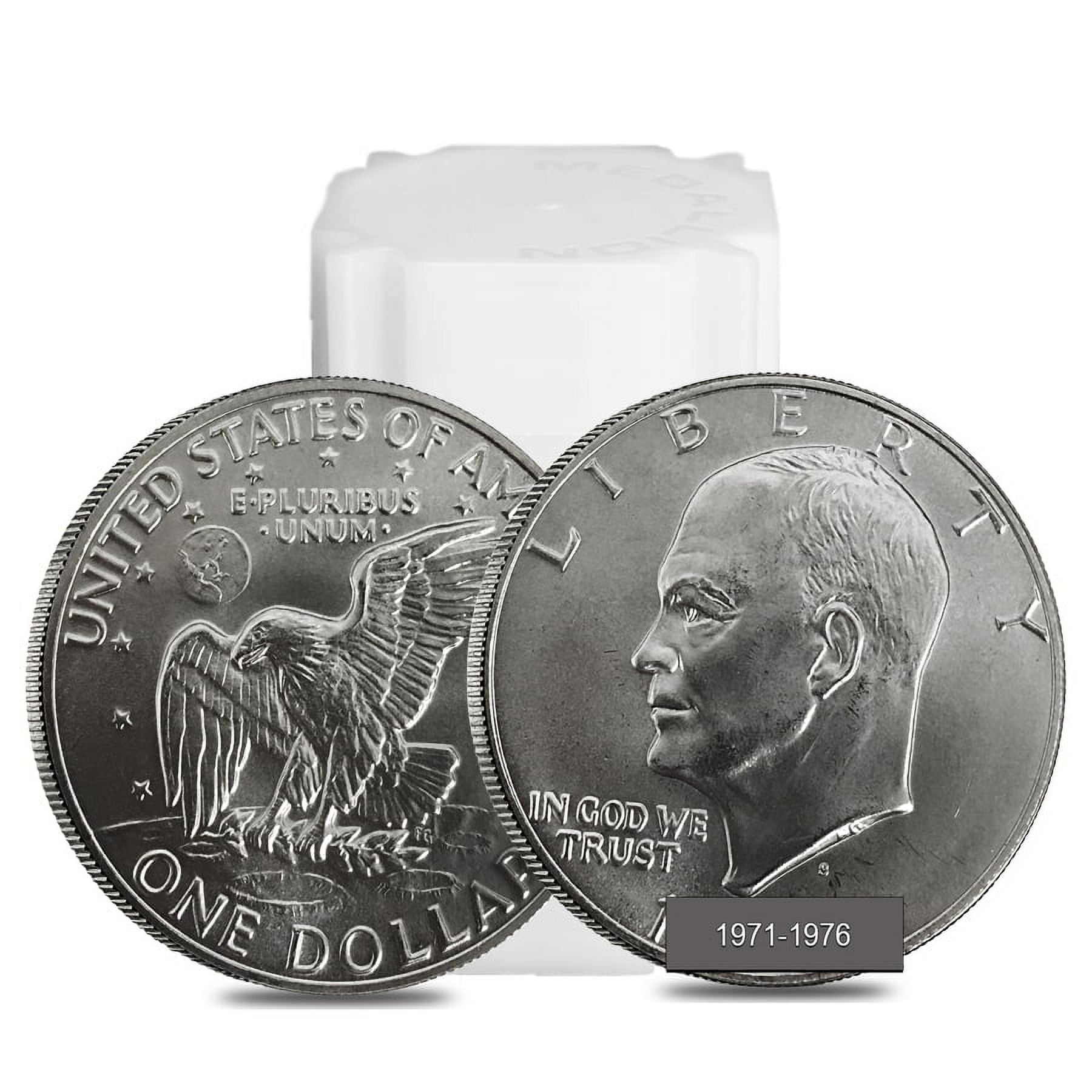 1971-1976 40% Silver Eisenhower Dollar BU (Random Year