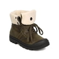 thumbnail image 1 of New Women Refresh Evan-01 Faux Suede Lace Up Fur Lined Cuffed All Weather Boot, 1 of 5