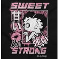 thumbnail image 2 of Kanji Betty Boop Sweet But Strong Women's T Shirt Ladies Tee Brisco Brands S, 2 of 5