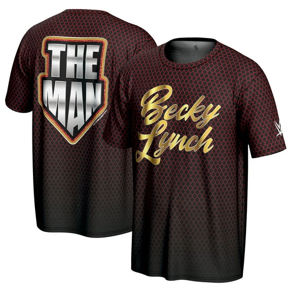 Youth ProSphere Black Becky Lynch Honeycomb T-Shirt