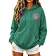 thumbnail image 6 of KICILVS Breast Cancer Awareness Hoodie for Women Pink Ribbon Heart Graphic Pullover with Pocket Support Sweatshirt for Daily Wear, 6 of 7