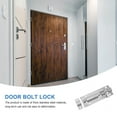 thumbnail image 4 of REACHISE Stainless Steel Sliding Door Locks (2pcs) Heavy Duty Bolt Latches, 4 of 8