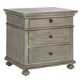 thumbnail image 5 of SAFAVIEH Couture Allisyn Glam Nightstand with 3 Drawers, Light Grey, 5 of 16