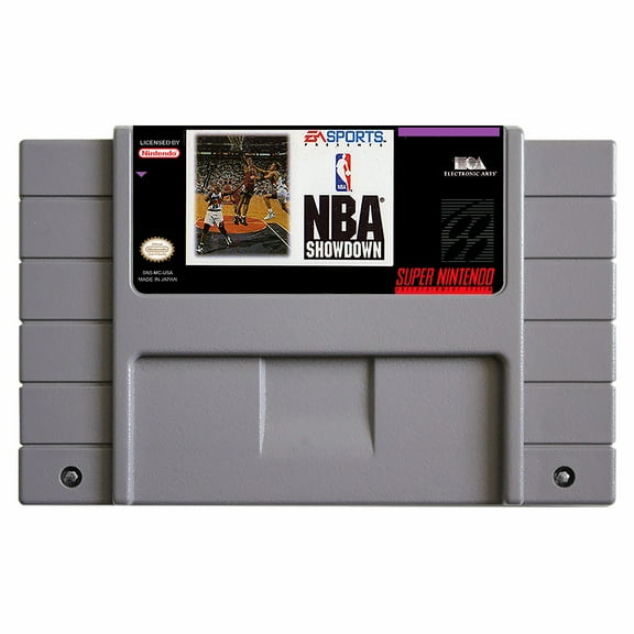 SNES Games Cartridge NBA Showdown