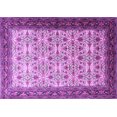thumbnail image 1 of Ahgly Company Indoor Rectangle Persian Purple Traditional Area Rugs, 8' x 10', 1 of 4