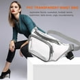 thumbnail image 3 of 2 Piezas Cintura Impermeable Transparente Mini Riñoneras Deportivo (gris), 3 of 9