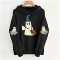 thumbnail image 6 of Jsaierl Halloween Sweatshirts Women Plus Size Ghost Graphic Pullover Hoodies Fall Holiday Long Sleeve Sweater Tops Halloween Costumes, Sizes S-2XL, 6 of 6