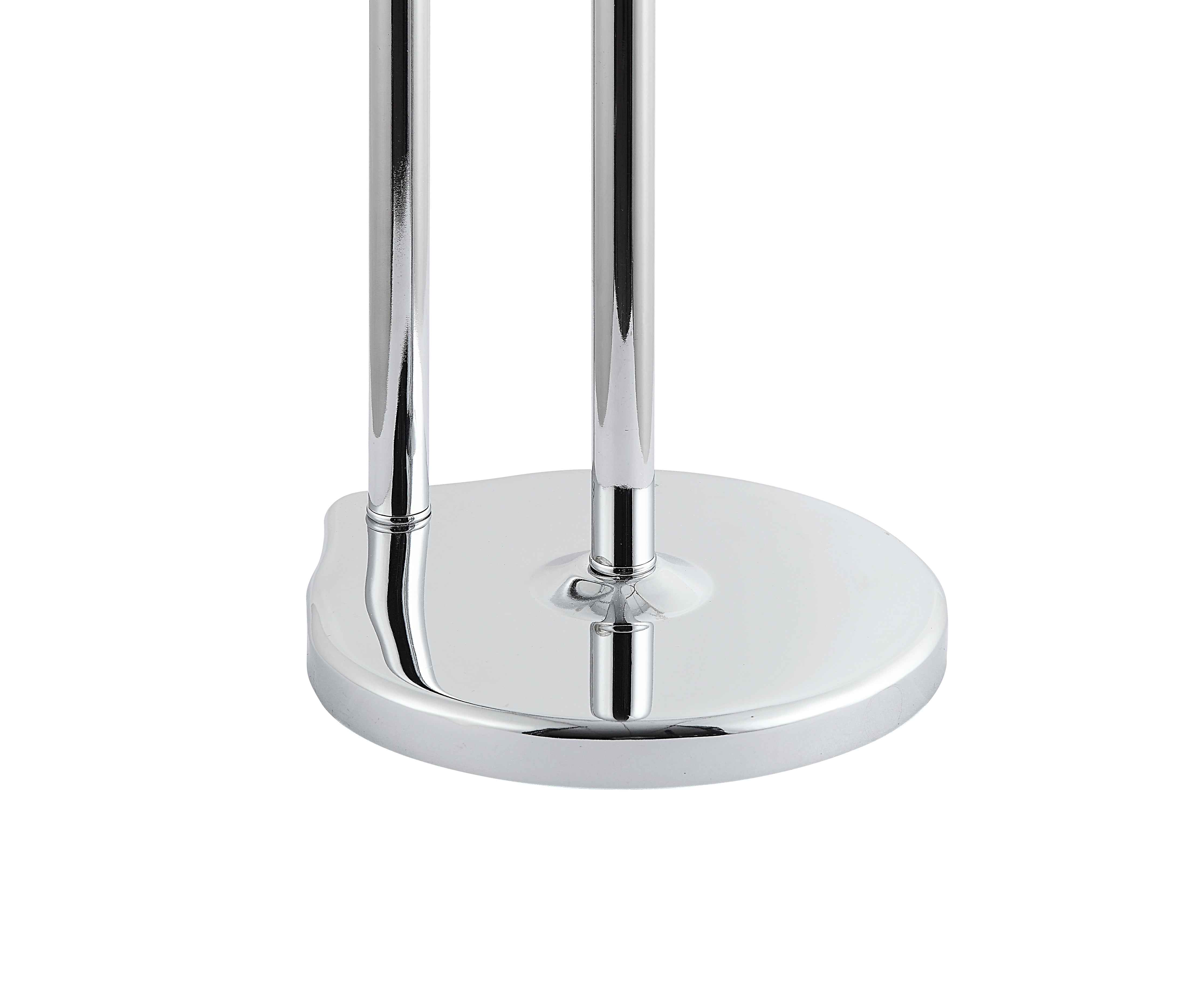 DW 10, Freestanding Reserve Toilet Paper Holder in Polished Chrome