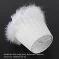 thumbnail image 1 of Chandelier Lamp Cover, Feather Lampshade Delicate Convenient Lightweight Exquisite  For Chandelier Wall Lamp Cover For Light Fixture Decoration Accessories, 1 of 8