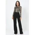 thumbnail image 3 of Sophisticated Gold Sequins Bodice Jumpsuit S, 3 of 6
