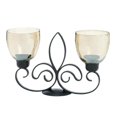 thumbnail image 1 of Porte-bougie Double Fleur-De-Lis, 1 of 1