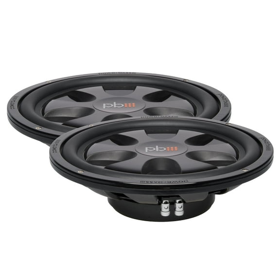 PowerBass 2 S-10T Shallow Mount 10" 4-Ohm Subwoofer