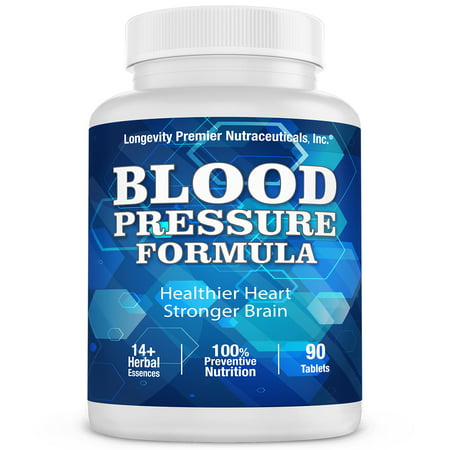 Longevity Blood Pressure Formula [90 tablets] - best blood pressure (Best Blood Pressure Medication For Young Adults)