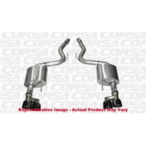 CORSA Performance Axle Back Exhaust 14334BLK Black Fits:FORD 2015 - 2016 MUSTAN