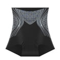 thumbnail image 3 of SAZBJOJN Shapewear Shorts for Women Breathable Tummy Control Butt Lifter Shaper Underwear for Women Lightweight Everyday Shorts High Waist Seamless Shorts Size L Black, 3 of 8