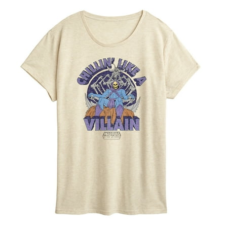 He-Man Masters of the Universe – Chillin Like A Villain – Women s Short Sleeve Graphic T-Shirt