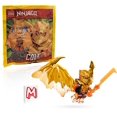 thumbnail image 1 of Minifigura LEGO NINJAGO Crystalized Cole con dragón dorado, 1 of 7