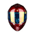 thumbnail image 4 of Casco Abatible De Moto Kov Thunder Cherry Rojo Dot, 4 of 5