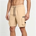 thumbnail image 6 of Stamzod Mens Cargo Shorts Workwear Lightweight Outdoor Work Hiking Shorts Men Summer Beach Shorts with Pocket Khaki XS, 6 of 9