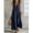 Navy Blue, variant on Blue Dress Black Trim Casual Summer Vacation