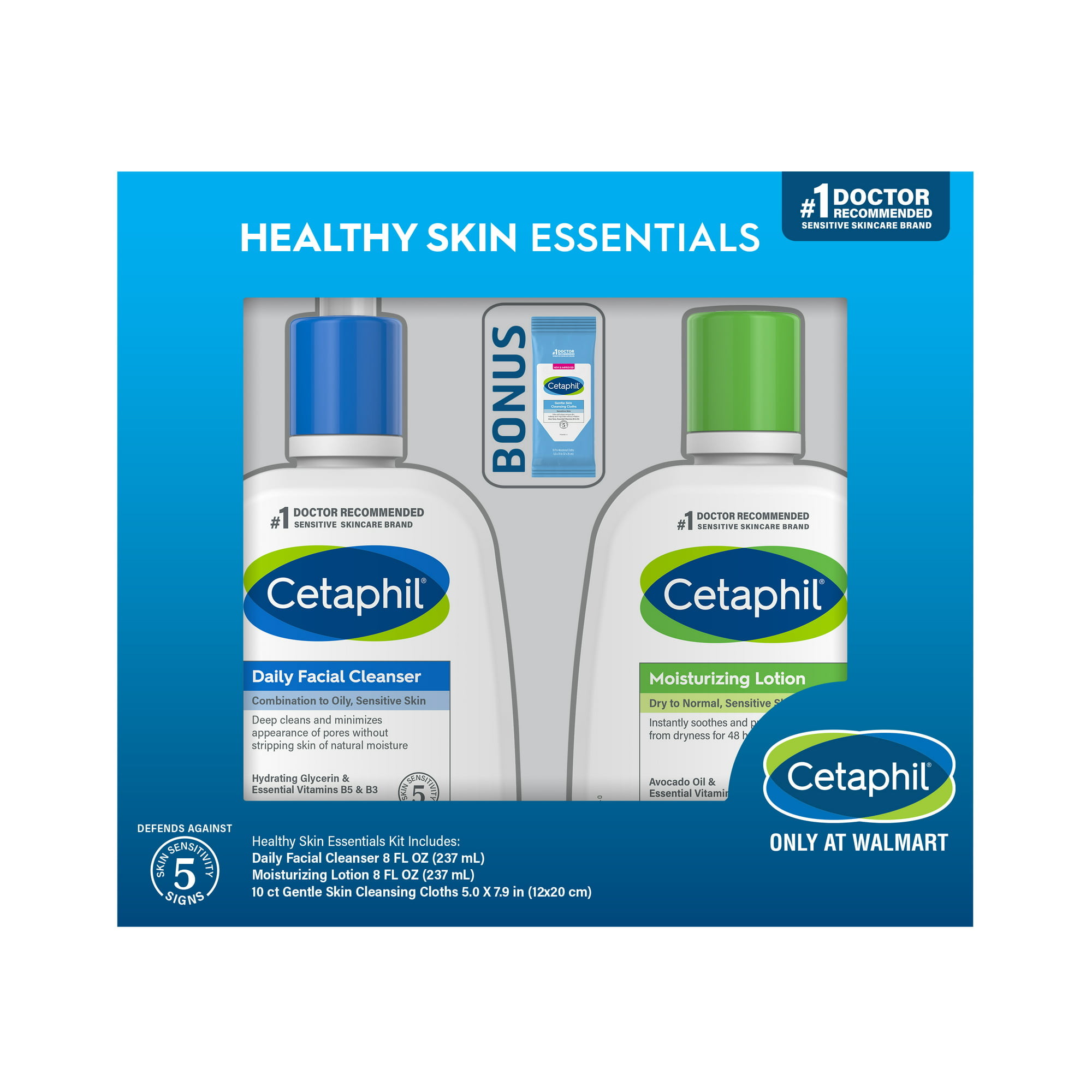 Cetaphil best affordable or budget friendly skin care set