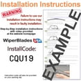 thumbnail image 2 of 2006 Mazda 6 Beam Blade Wipers (Set of 2), 2 of 3