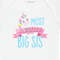 thumbnail image 4 of Inktastic Most Magical Big Sis- Cute Unicorn Girls Baby Bodysuit, 4 of 5
