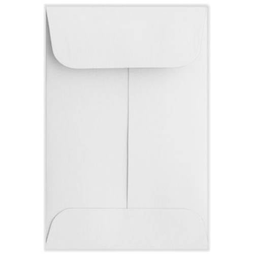 1 Coin Envelopes (21/4 x 31/2) 80lb. Bright White (500 Qty