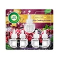 thumbnail image 1 of Air Wick Plug in Scented Oil 5 Refills, Ripe Cranberry And Currants, Fall scent, Fall spray, (5x0.67oz), Essential Oils, Air Freshener, Packaging May Vary, 1 of 1
