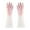 Pink, variant on Clearance!FNGZ Kitchen Cleaning Supplies Gradient Waterproof Latex Gloves Laundry Household Cleaning Gloves Kitchen Durable Dishwashing Gloves White