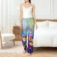 thumbnail image 6 of Lsque Spring Flower Seasonal Print Women's Pajama Pants, Lounge Pant - Comfortable Home Wear,Elastic Waistband, Stylish Design-Small, 6 of 9