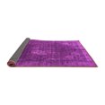 thumbnail image 2 of Ahgly Company Indoor Square Oriental Pink Industrial Area Rugs, 4' Square, 2 of 4