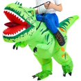 thumbnail image 1 of Disfraz inflable de dinosaurio Yinane para cumpleaños 120 a 140 cm, 1 of 8