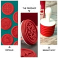 thumbnail image 5 of Raindrops 1 Set Christmas Cookie Seal Hand Press DIY Baking Molds Biscuit Cutters, 5 of 8
