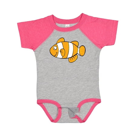 

Inktastic Clown Fish Illustration Gift Baby Boy or Baby Girl Bodysuit