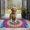 Rainbow Tie Dye, variant on Colorful Tie Dye Mandala Pattern Door Rugs,Washable Non Slip Door Mats Indoor,Decorative Door Mats,Entry Mat Indoor for Entrance,Bedroom,Kitchen,Bathroom,16"x24"