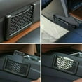 thumbnail image 3 of Car Storage Mesh Net Resilient String For Phone GPS Bag Holder Organizer Pouch, 3 of 7