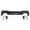 Matte Black, variant on Ikon Motorsports Rear Diffuser, Compatible with 2024-2026 Ford Mustang V6/GT, Dark Horse Style Matte Black PP Polypropylene Shark Fin Rear Bumper Valance Spoiler, Air Dam Chin Splitter Molding 1PC