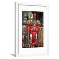 thumbnail image 1 of Mask of Ganesha, a Hindu God, on Sale at Swayambhunath Stupa (Monkey Temple) Framed Print Wall Art By Peter Barritt, 1 of 5