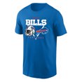 thumbnail image 1 of NFL Buffalo Bills Triangle Logo Royal-Blue Large T-Shirt, 1 of 2